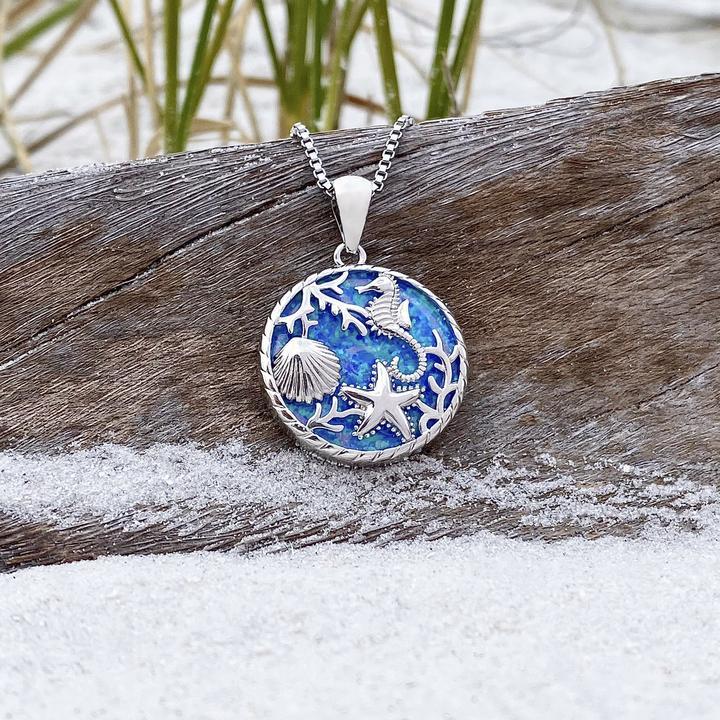 Opal Marine Pendant