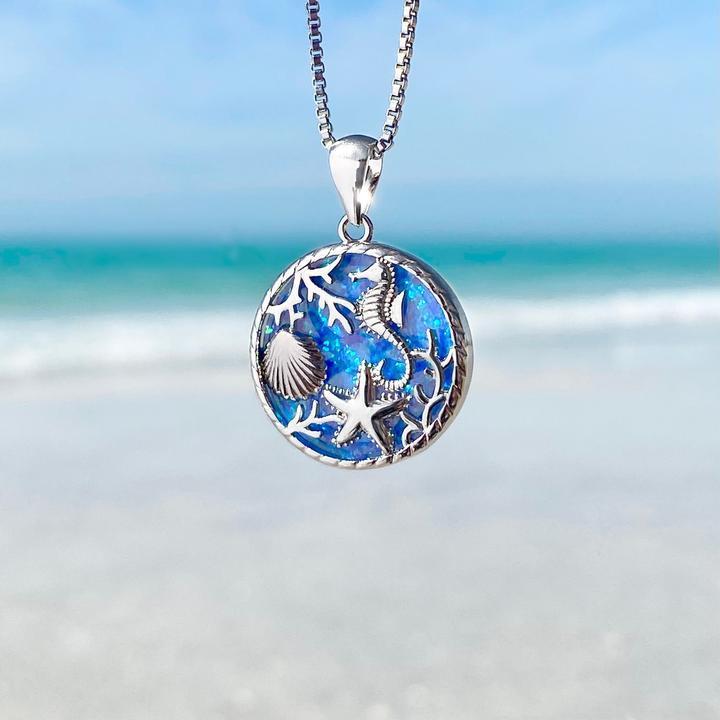 Opal Marine Pendant