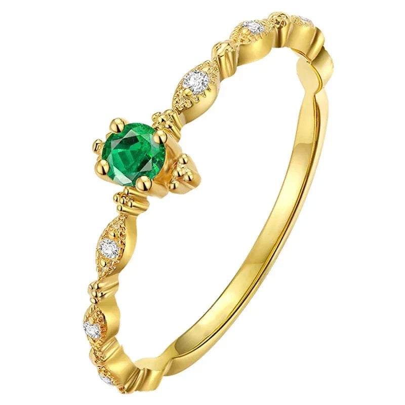 Exclusive emerald ring