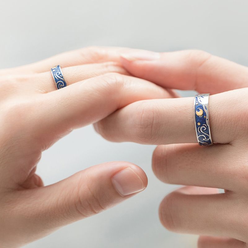 Starry Night Rings