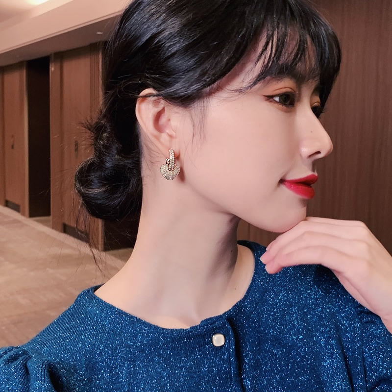 Pearls of Love Earrings