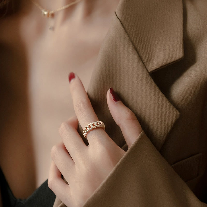 Chains of Happiness Ring