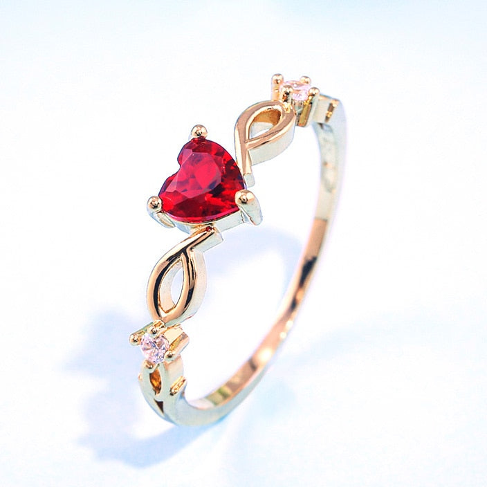 Crystal Love Ring