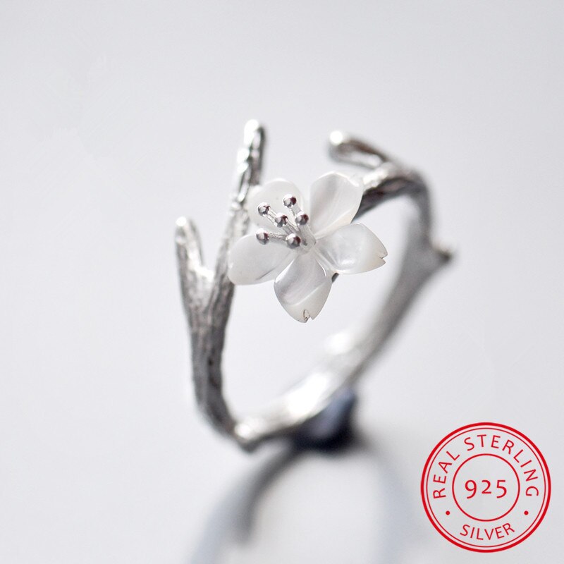 White petal ring