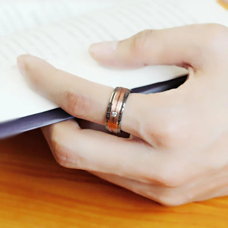 Authorit I double groove ring