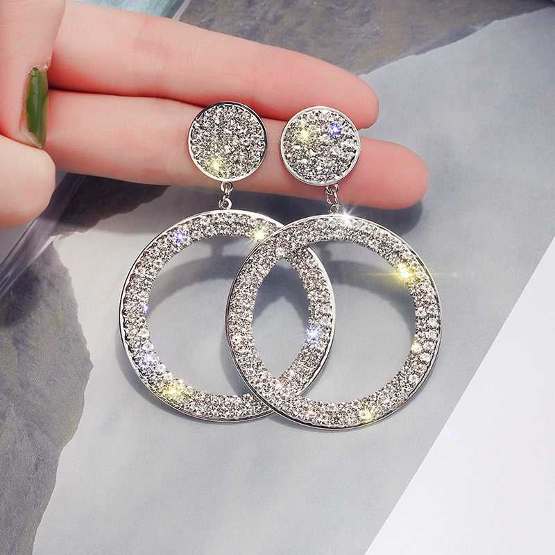 Zirconia earrings