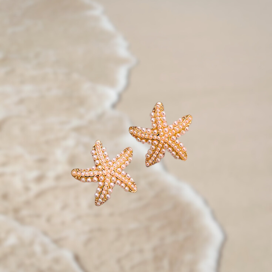 Sunset Star Sparkly Earrings I