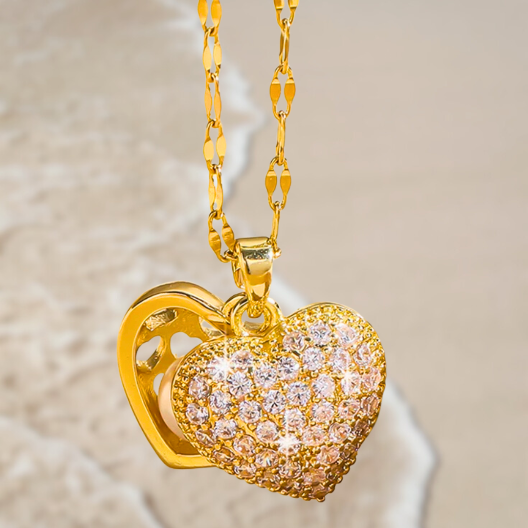 Ocean's Heart I French Shell Pearl Necklace