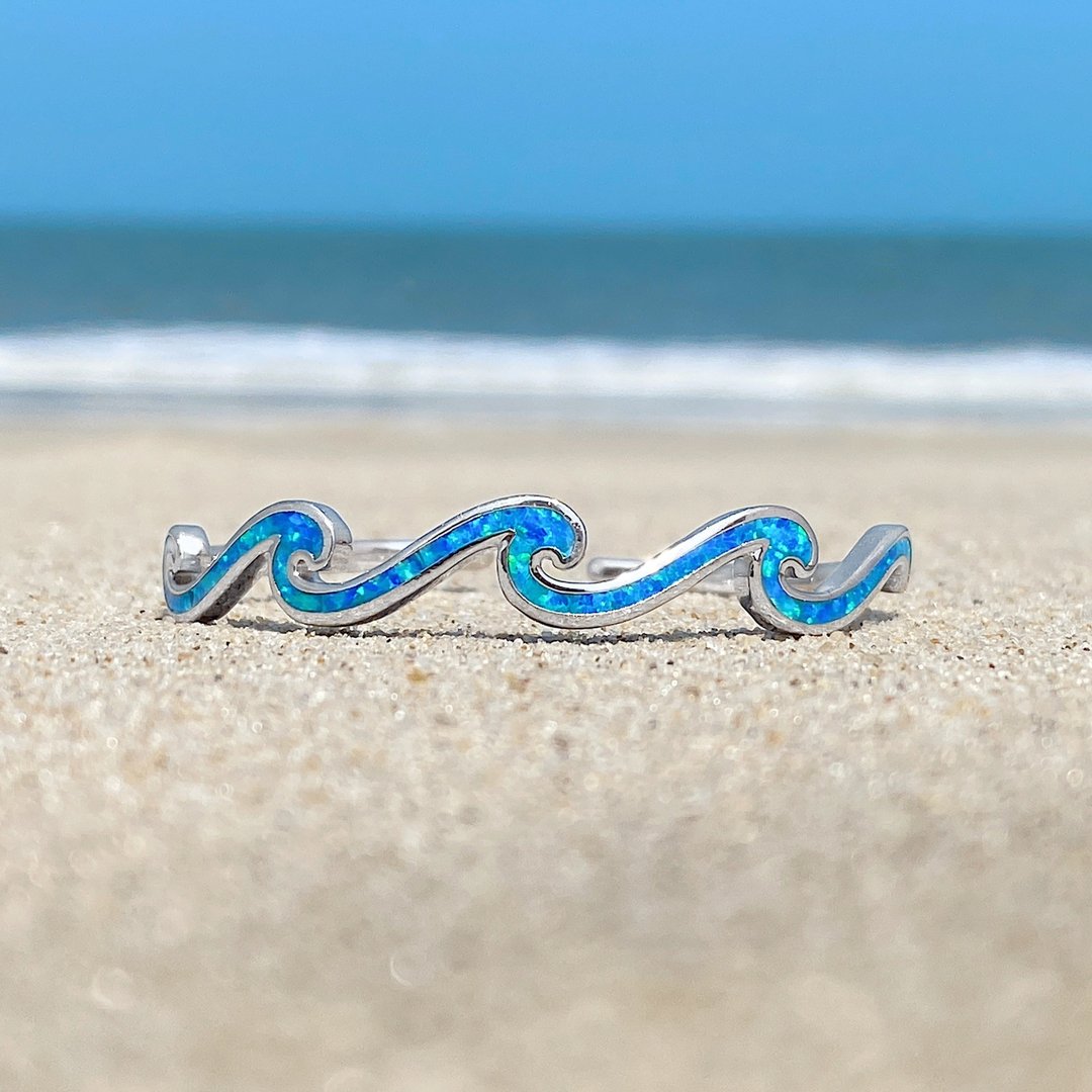 Triple Wave Opal Bracelet