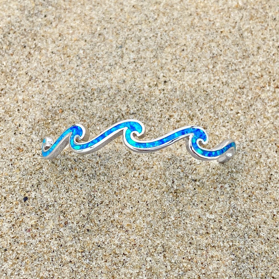 Triple Wave Opal Bracelet