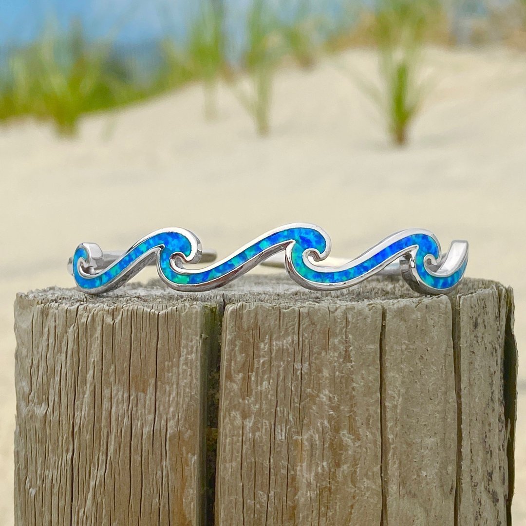 Triple Wave Opal Bracelet