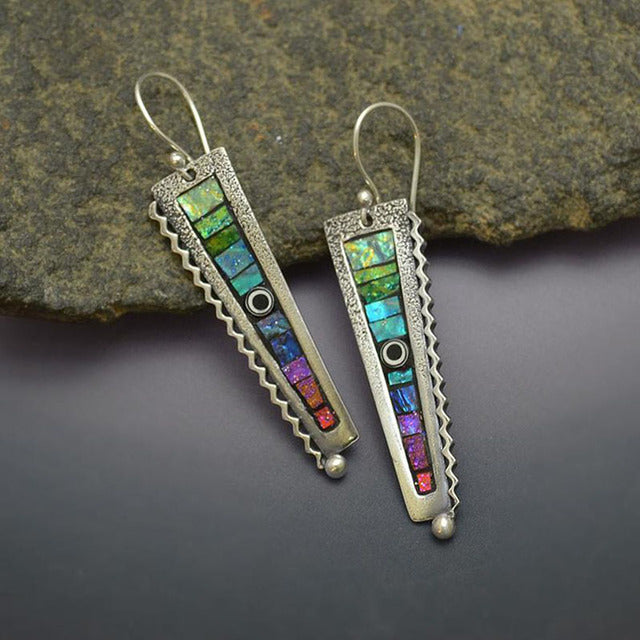Multicolored earrings