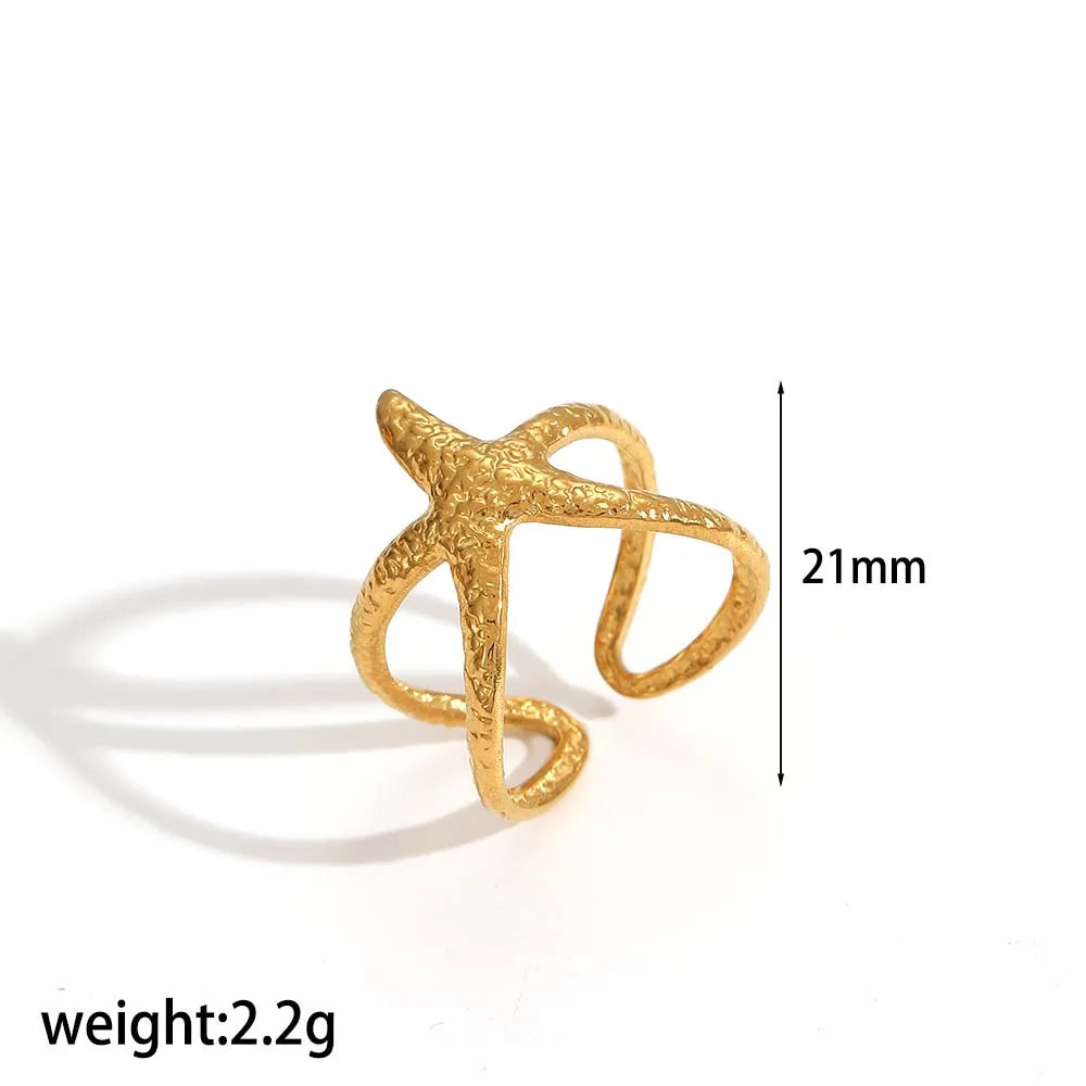 Ring set I with sea icons