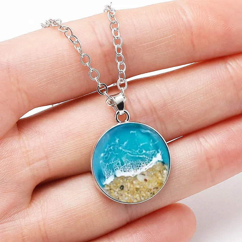 Circle of Calm Beach Necklace I