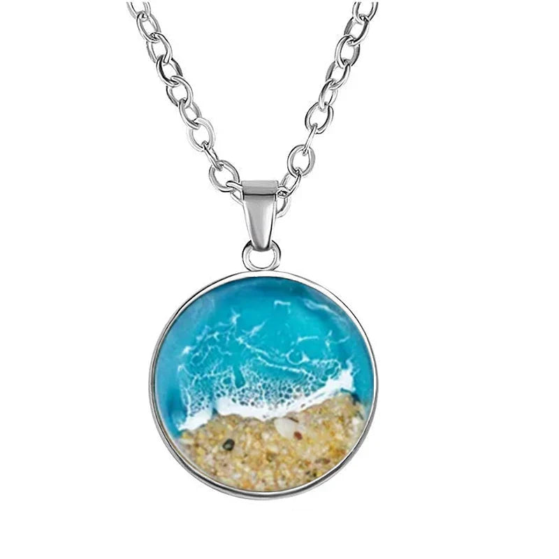 Circle of Calm Beach Necklace I