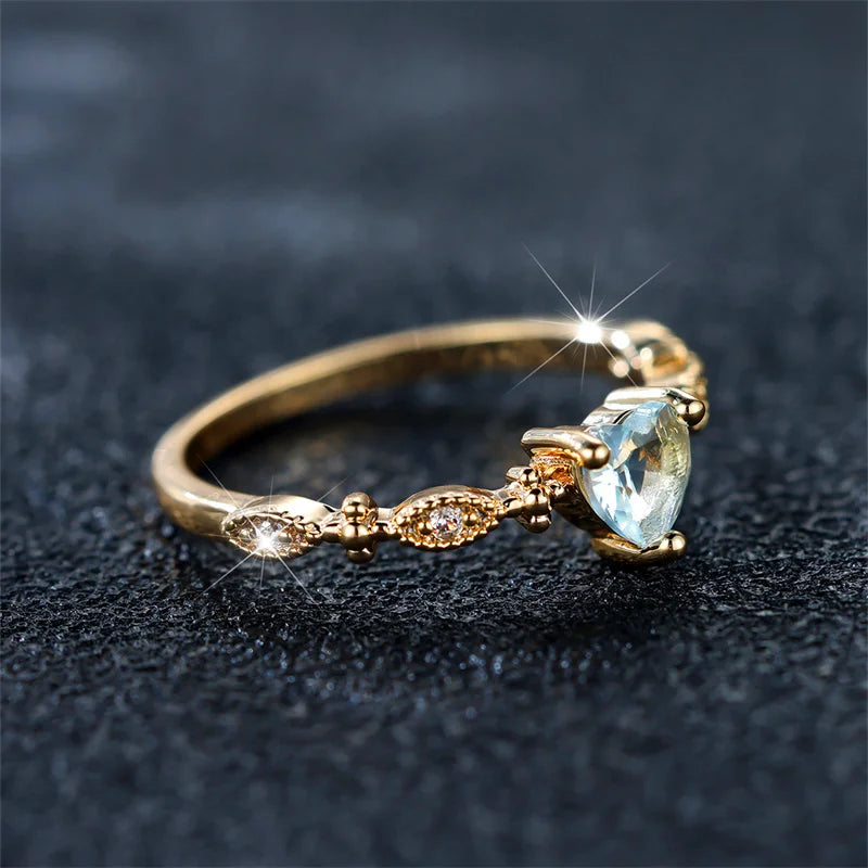 Amber's Song | Heart Ring