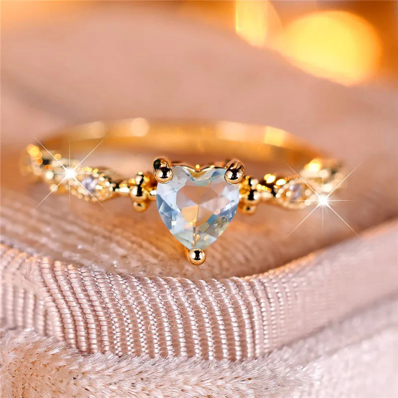 Amber's Song | Heart Ring