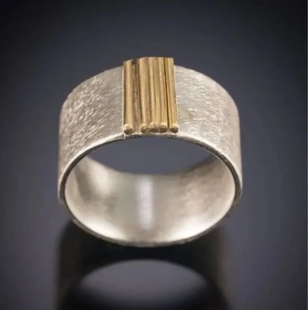 Aged steel ring