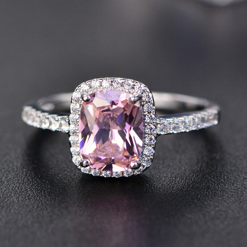 Luxury crystal ring
