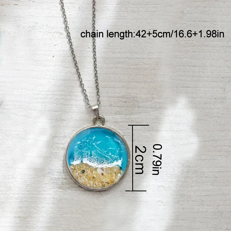Circle of Calm Beach Necklace I