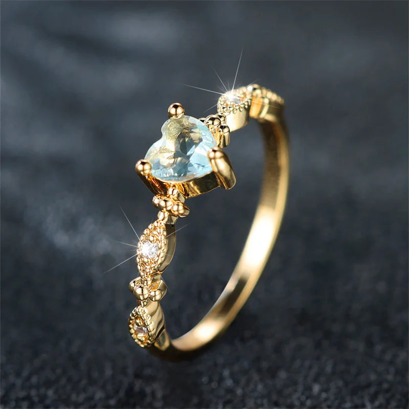 Amber's Song | Heart Ring