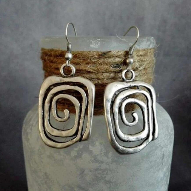 Boho Spiral Earrings