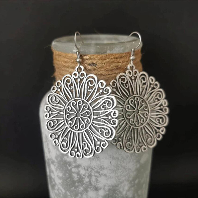Mandala earrings