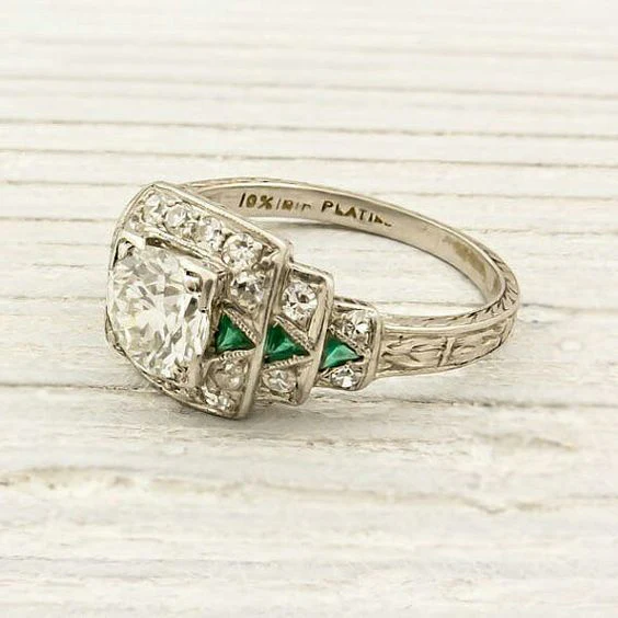 Bright green ring
