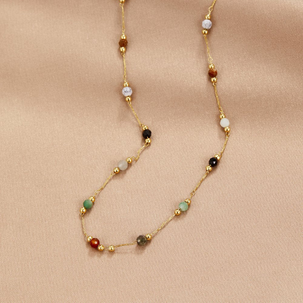 Luly stone necklace
