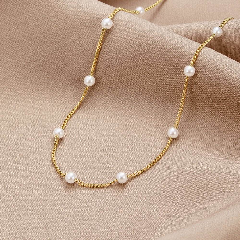 Pure pearl necklace