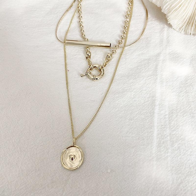 Stacked Heart Necklace