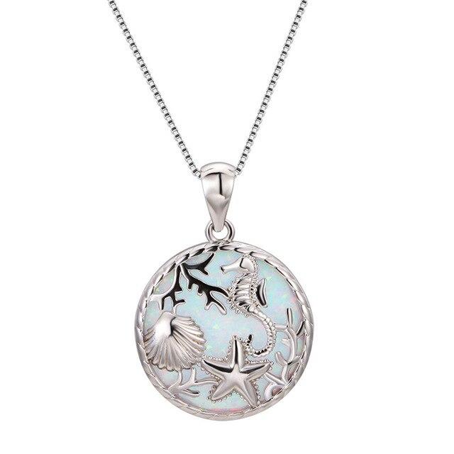 Opal Marine Pendant