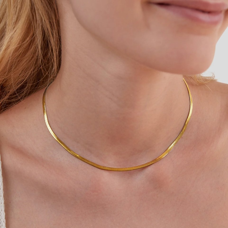 Snake chain necklace