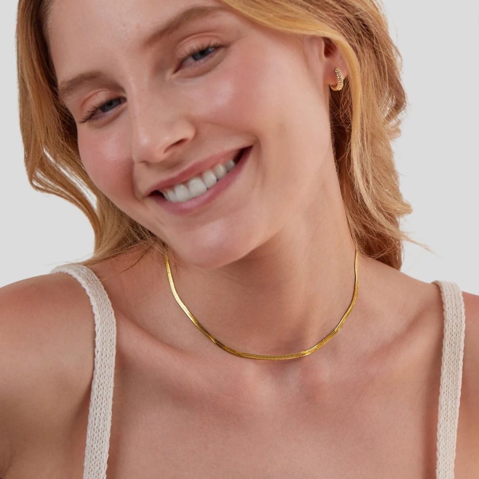 Snake chain necklace