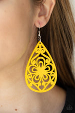 Load image into Gallery viewer, Marine Eden - Yellow Earrings
