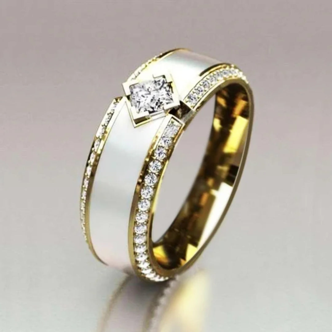 Bright white ring