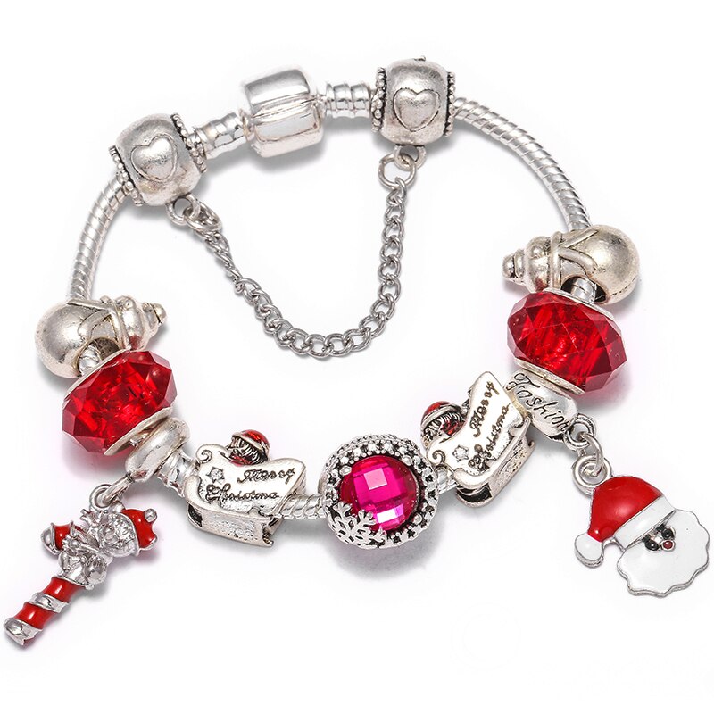 Santa Claus Christmas Bracelet