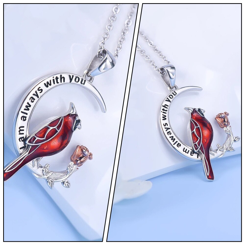 Happy L necklace with enamel