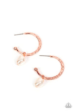 Load image into Gallery viewer, GLAM Overboard - Copper Earrings
