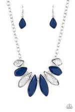 Load image into Gallery viewer, Crystallized Couture - Blue Necklace
