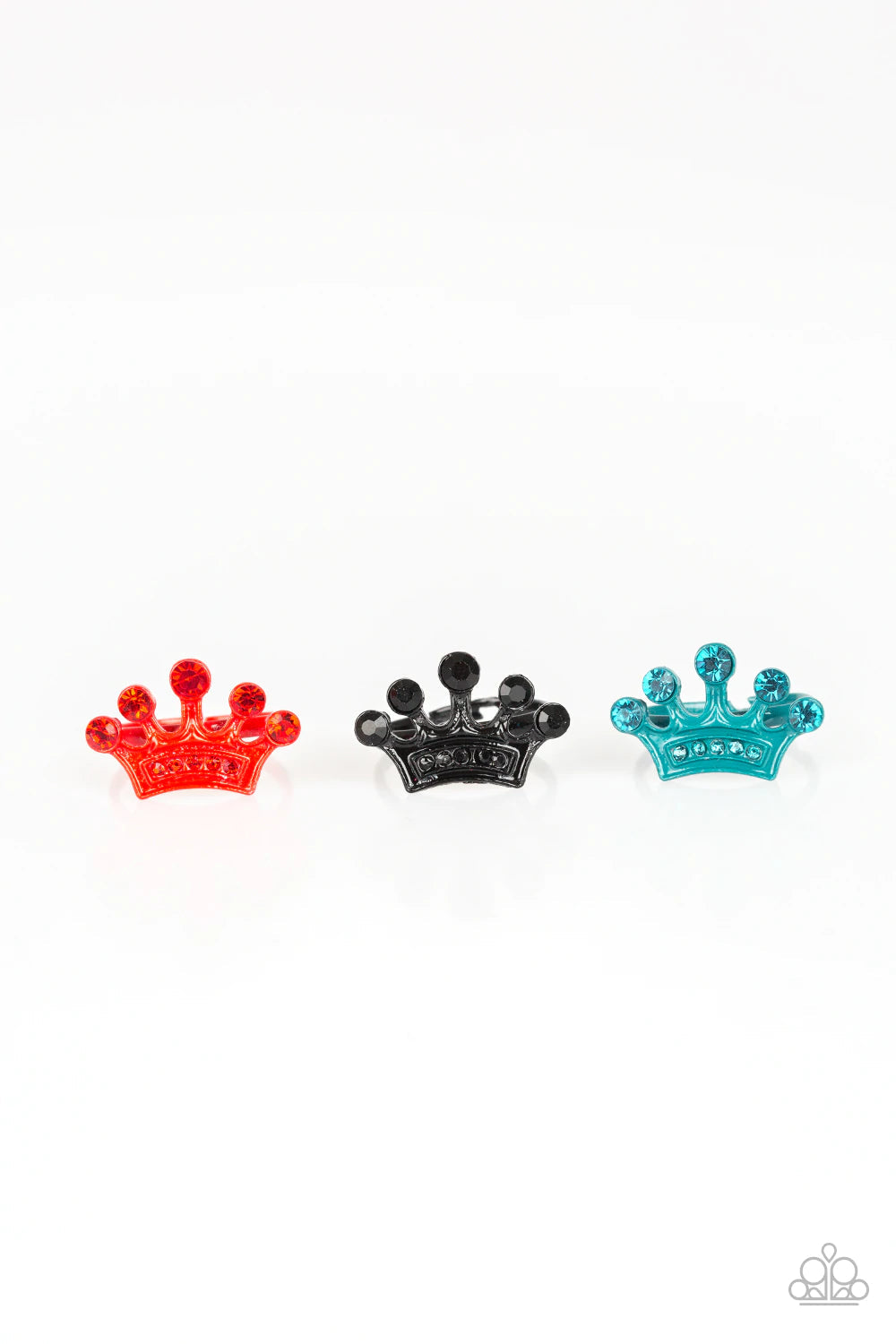 Starlet Shimmer Rhinestone Crown Ring