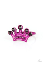 Load image into Gallery viewer, Starlet Shimmer Rhinestone Crown Ring
