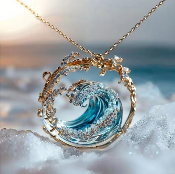 Ocean's Oath / Golden Necklace