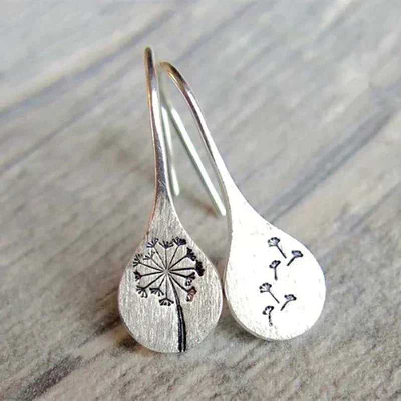 Flower earrings