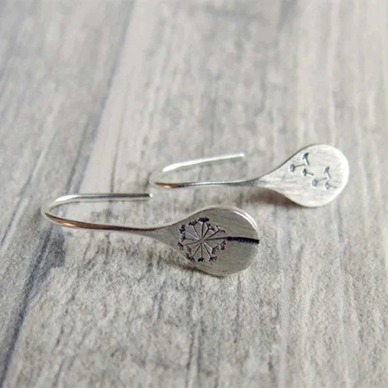 Flower earrings