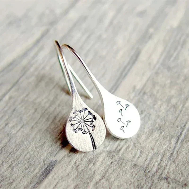 Flower earrings