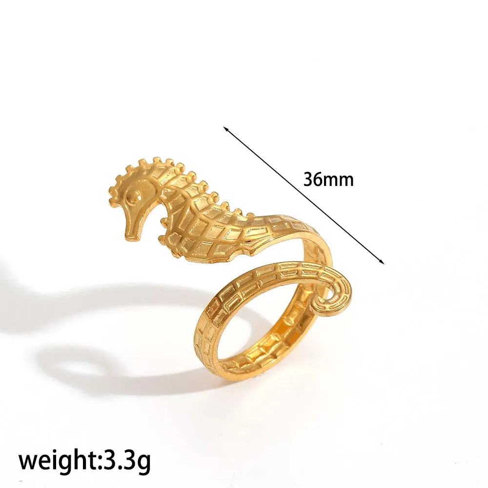 Ring set I with sea icons