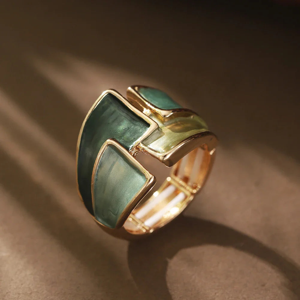 Almana I Adjustable Geometric Ring