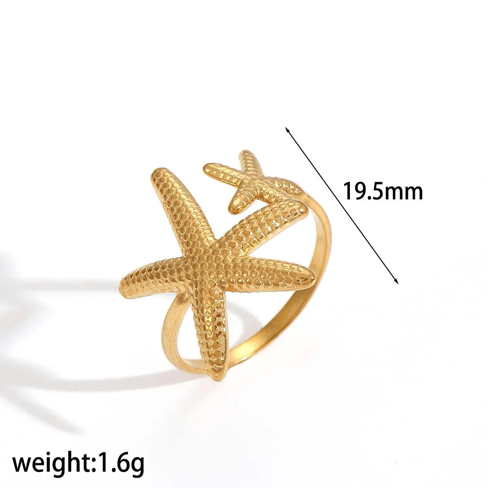 Ring set I with sea icons