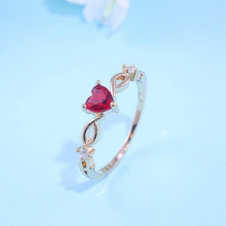 Crystal Love Ring